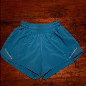 Lululemon Athletica Teal Athletic Shorts